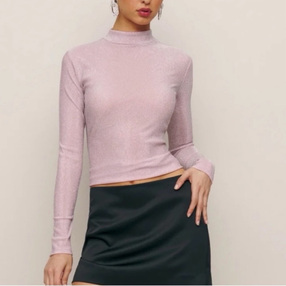 Reformation NWT MSRP $118 Bailey Knit Top - Size XS - Picture 6 of 8